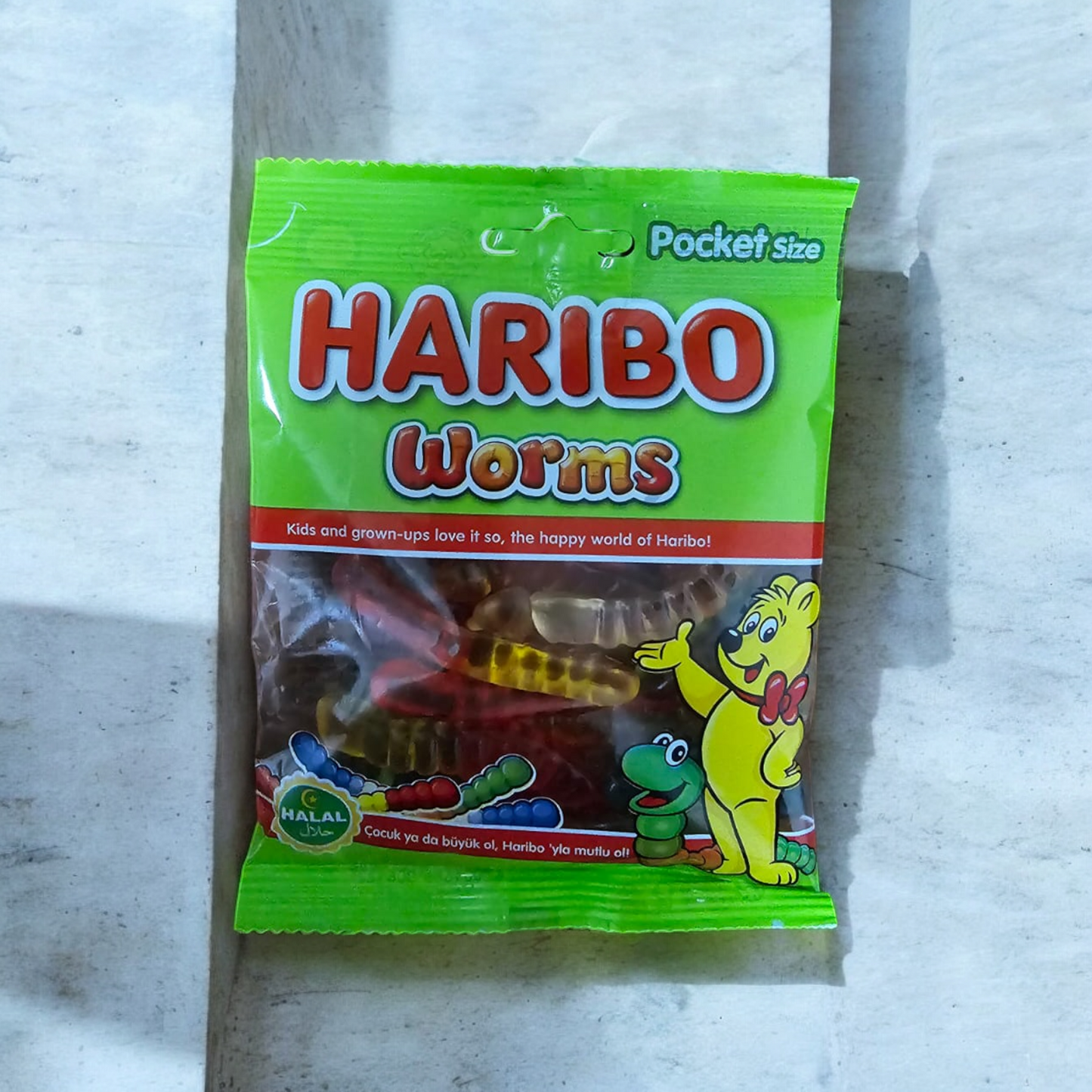 Haribo Worms 100g Halal