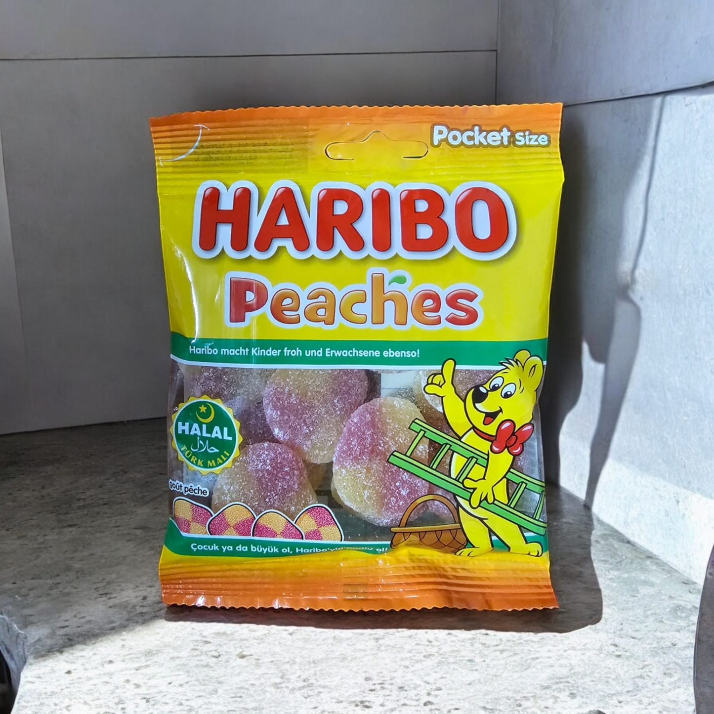 Haribo Peaches 100g HALAL