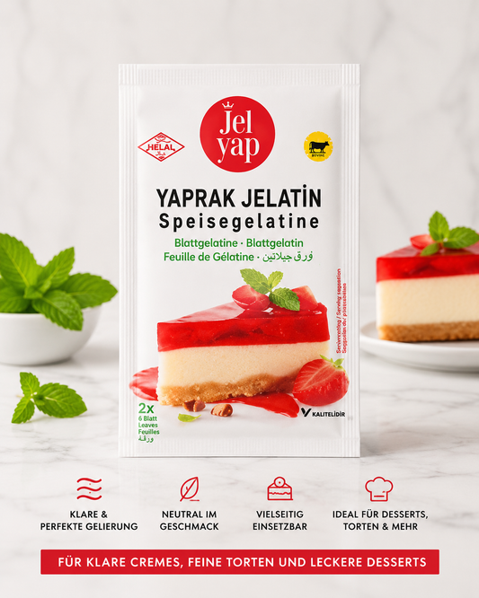 Blattgelatine Halal 12 Blätter
