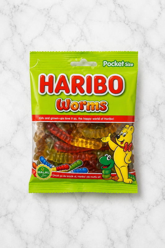 Haribo Worms 100g Halal