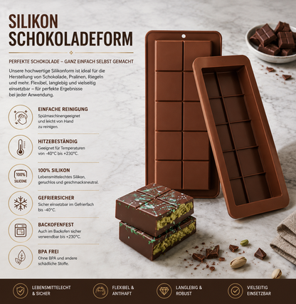 Schokoladen Silikonform