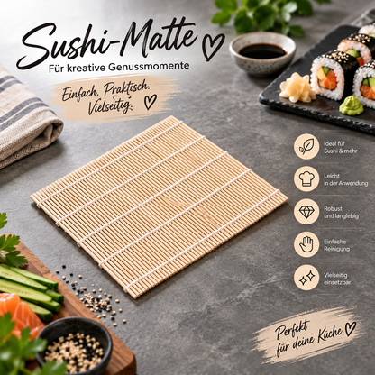Sushi Matte & Löffel