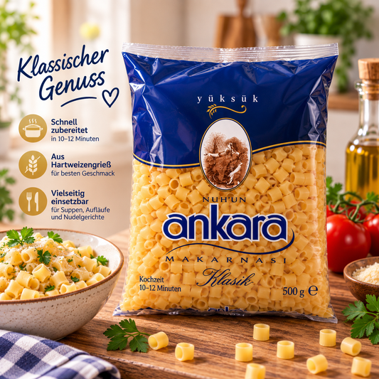 Nudeln 500g - Ankara Boncuk Makarna