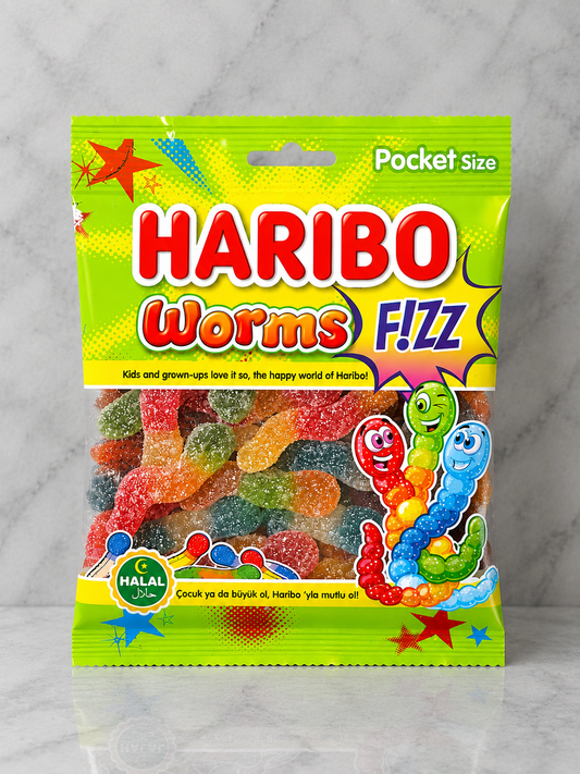 Haribo Worms FIZZ 80g