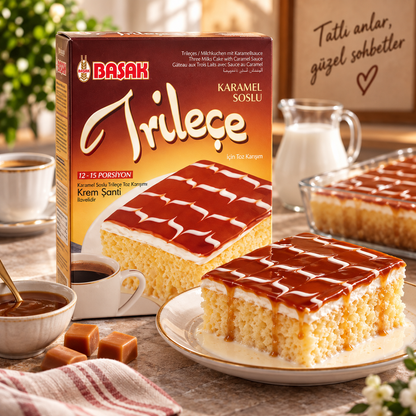 Backmischung BASAK Kuchenmischung mit Karamellsauce HALAL