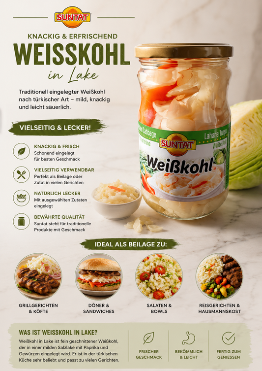 Weißkohl Eingelegt